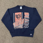 Vintage Logo7 1993 Chicago Bears Crewneck Sweatshirt