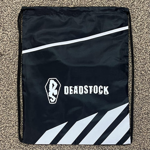 Deadstock Drawstring Shoe Bag with Front Pocket