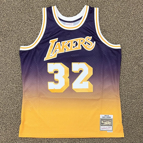 Hardwood Classics Shaquille O'Neal Blue 96-97 Lakers Jersey #34 – Deadstock