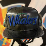 New Era Whalers Leather Snapback Hat